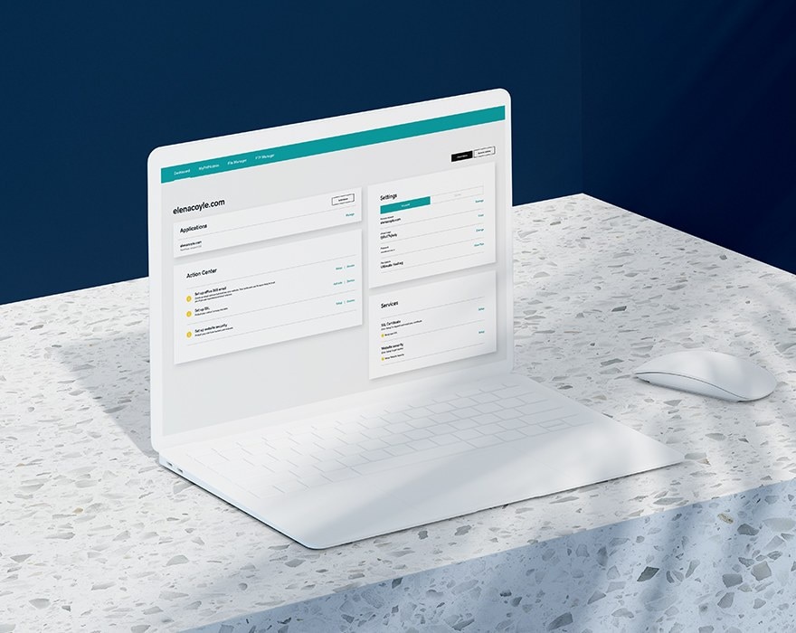 Web interface project preview